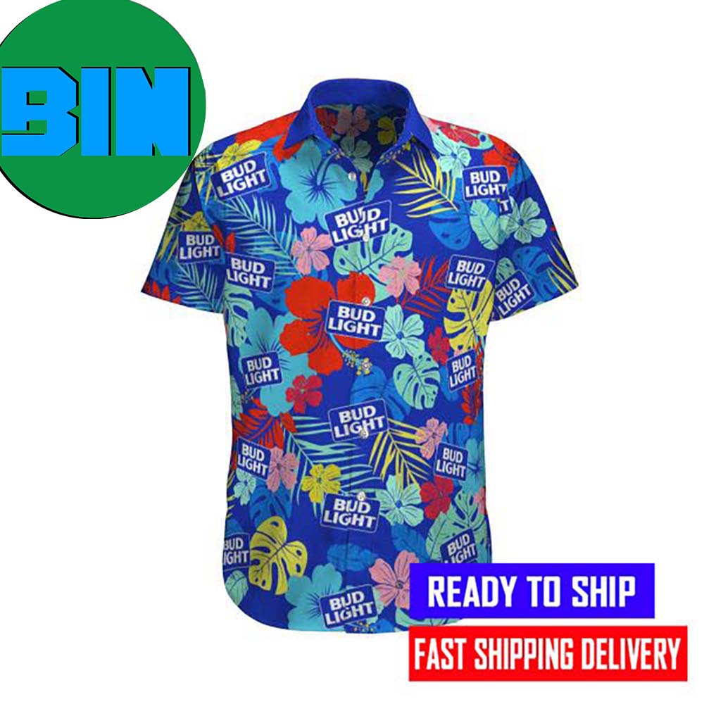 Busch Light Beer Style Summer Hawaiian Shirt