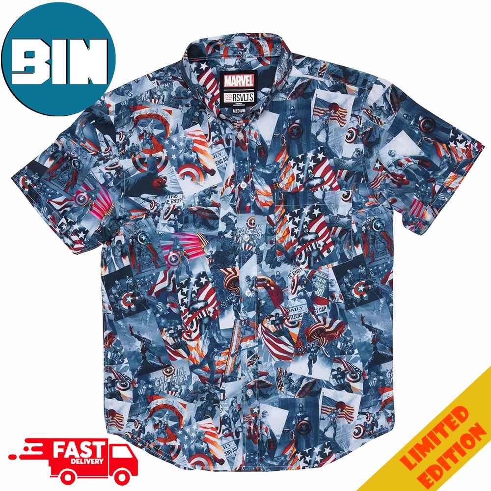 Captain America Sentinel Of Liberty RSVLTS Summer Hawaiian Shirt