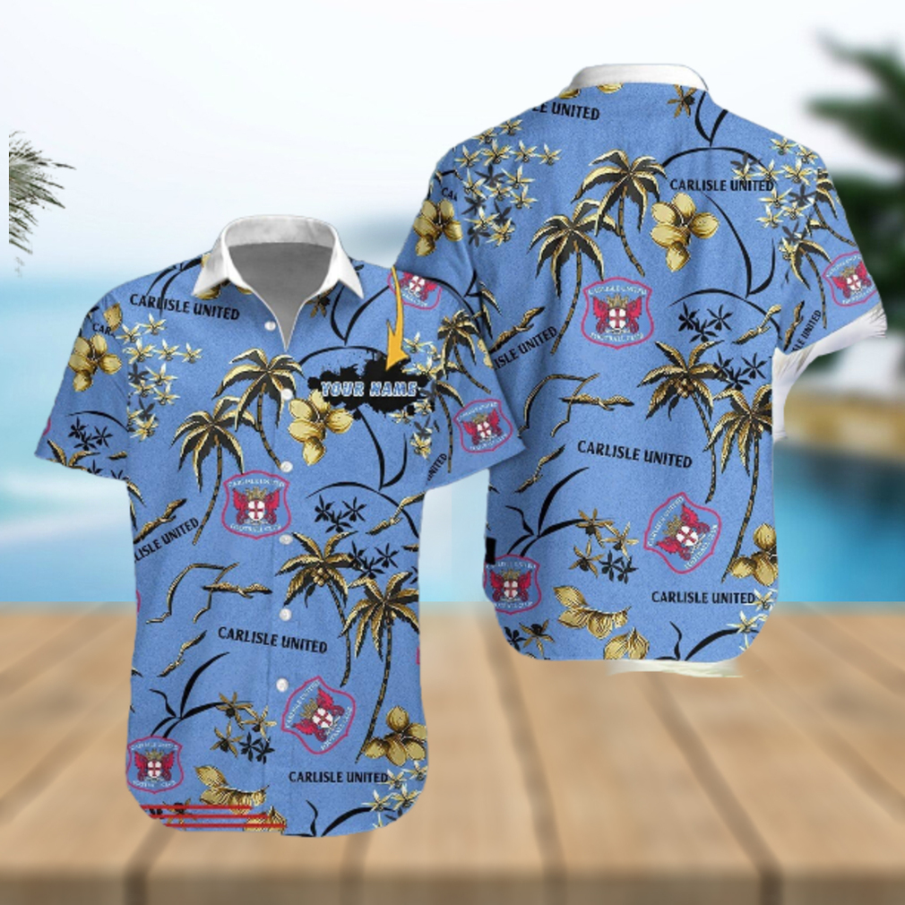 Carlisle United Hawaiian Shirt Custom Name Trending For Men Women Gift Summer