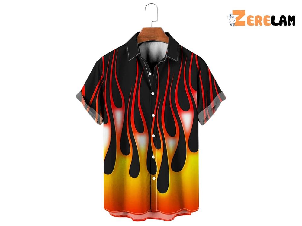 Casual Fire Summer Hawaiian Shirt