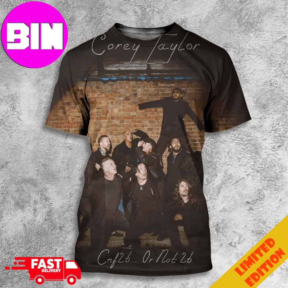 Corey Taylor Releases New Album CMF2B Or Not 2B In 2024 3D Unisex T-Shirt