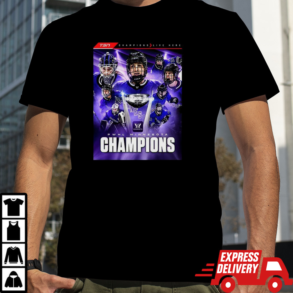 PWHK Minnesota PWHL Champions Walter Cup 2024 shirt