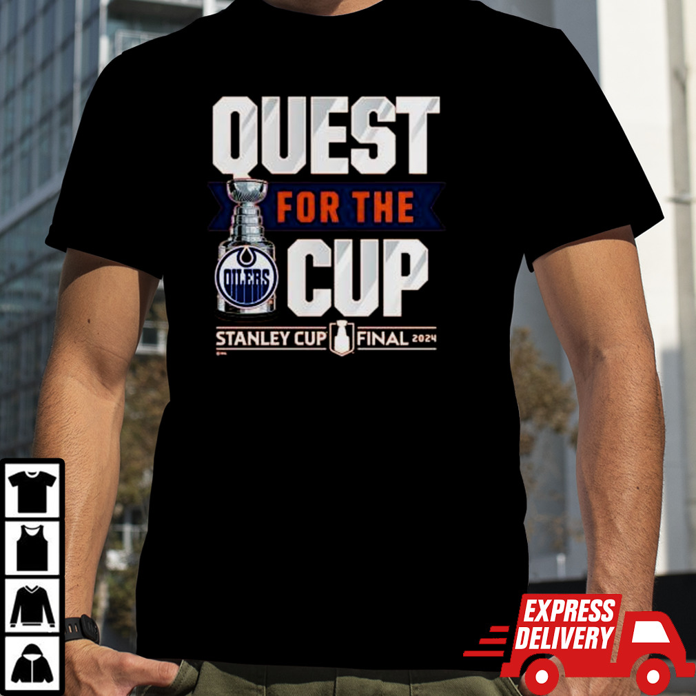 Quest For The Cup Edmonton Oilers 2024 Stanley Cup Final T shirt