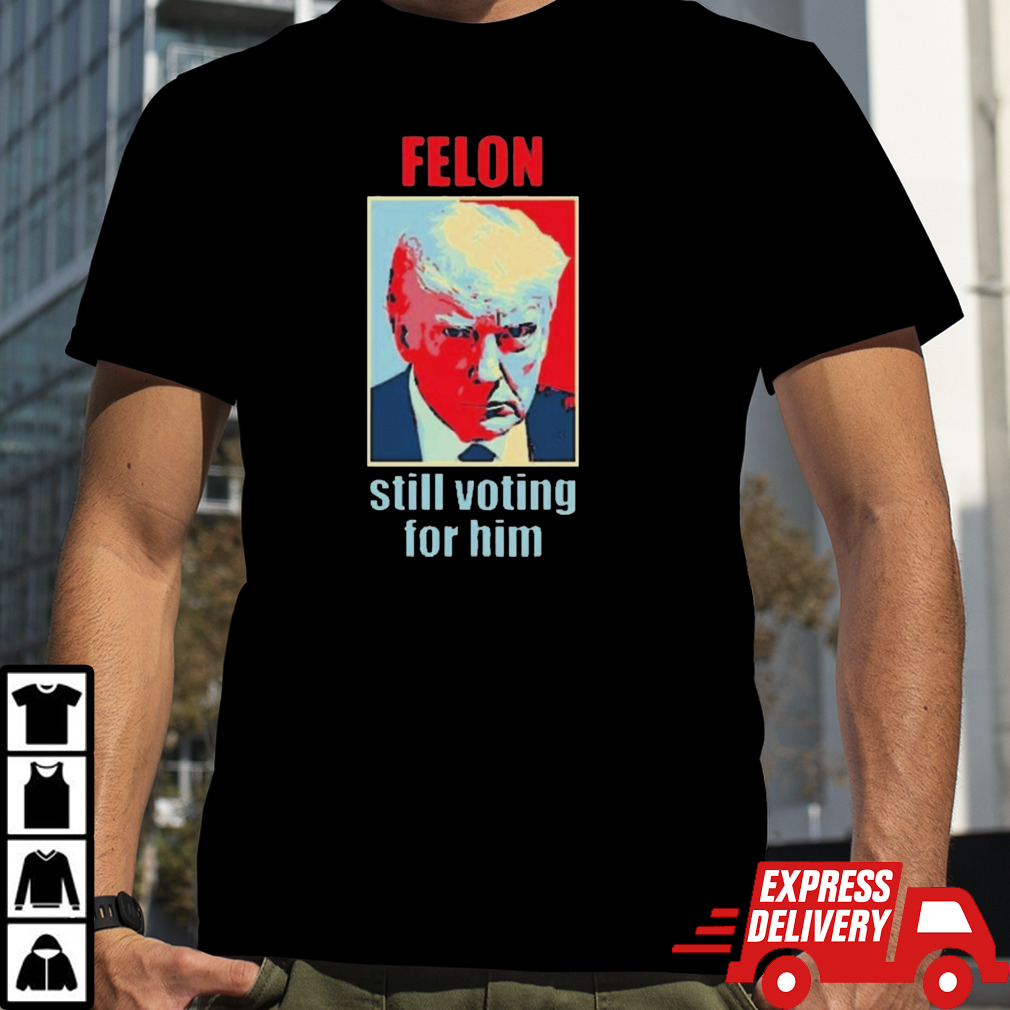 Retro IM Voting For The Convicted Felon November 5th shirt