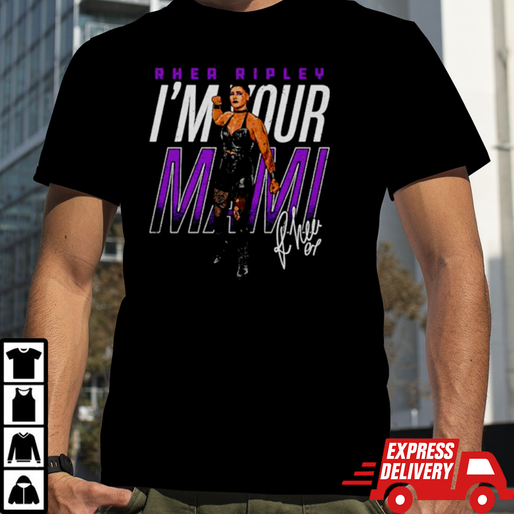 Rhea Ripley I’m Your Mami Women Superstars WWE Shirt