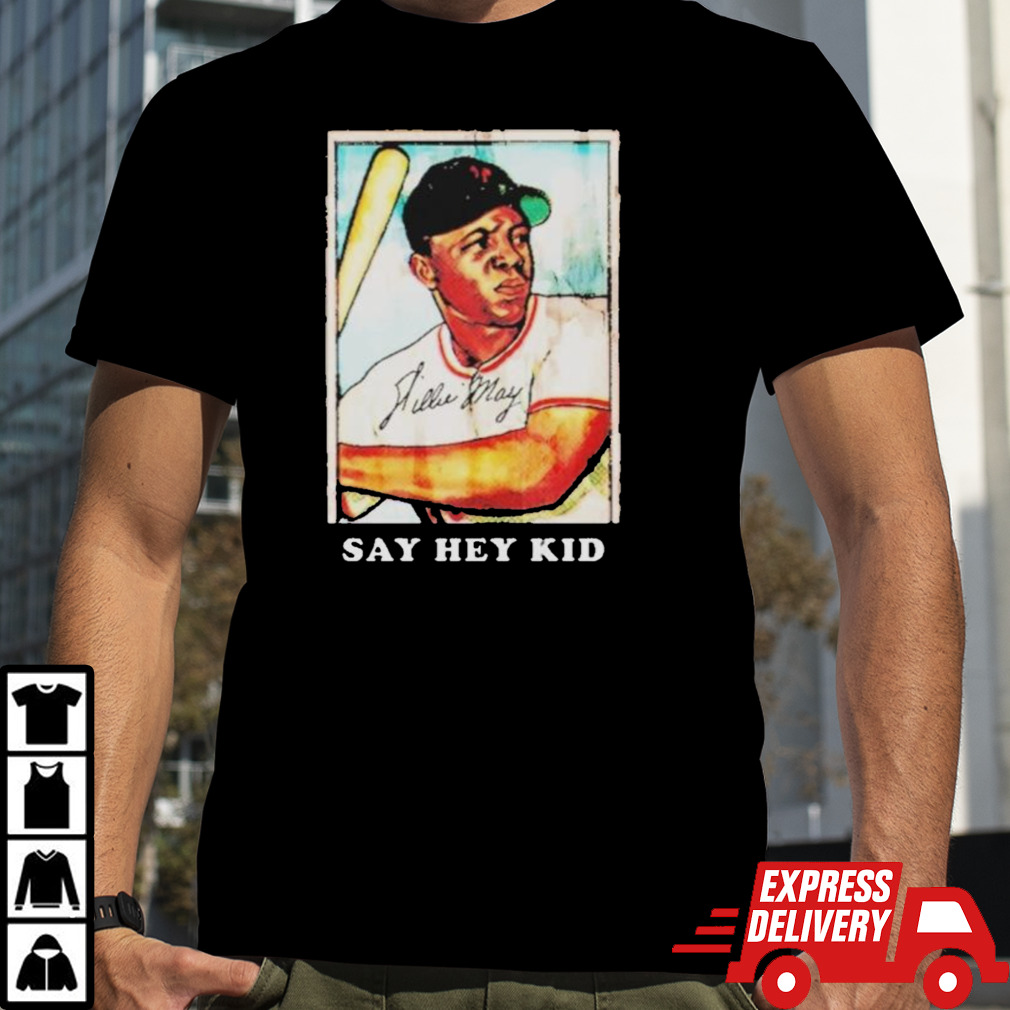 Rip Willie Mays – Say Hey Kid Baseball shirt