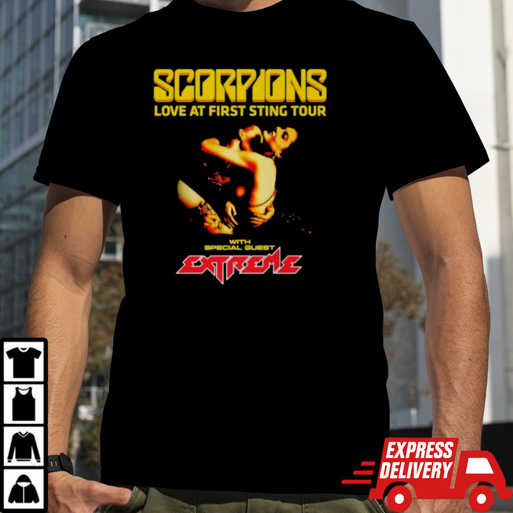 Scorpions Love At First Sting Tour 2024 With Special Guest Extreme Shirt