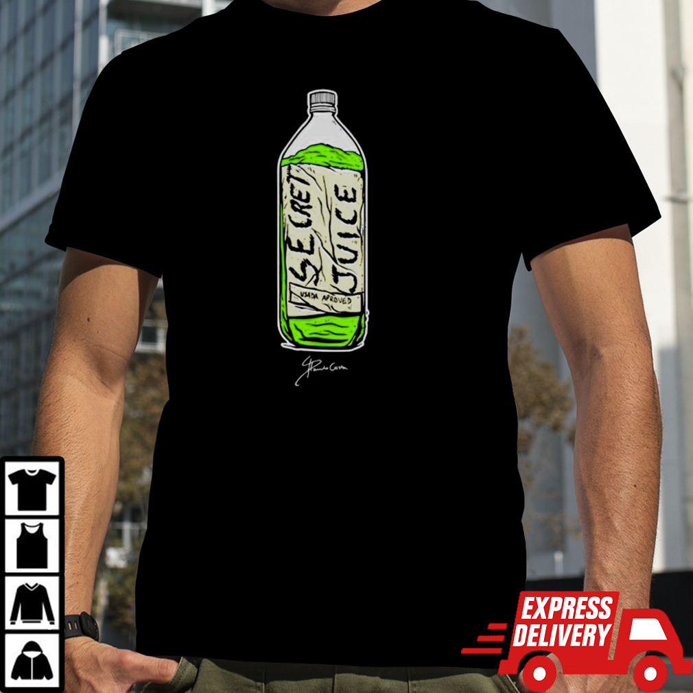 Secret juice bottle shirt