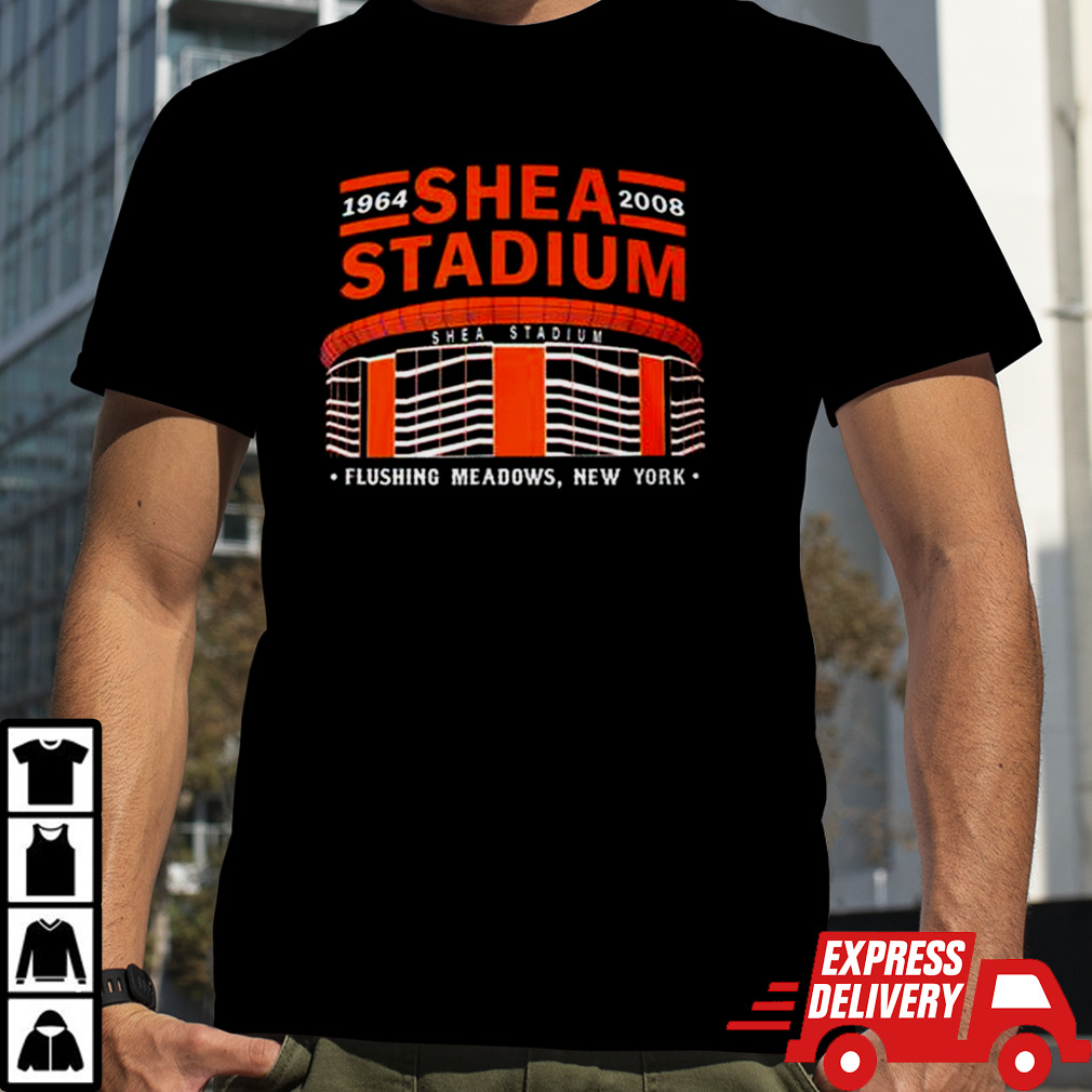 Shea Stadium New York Retro Baseball Park Vintage Old School Shirt