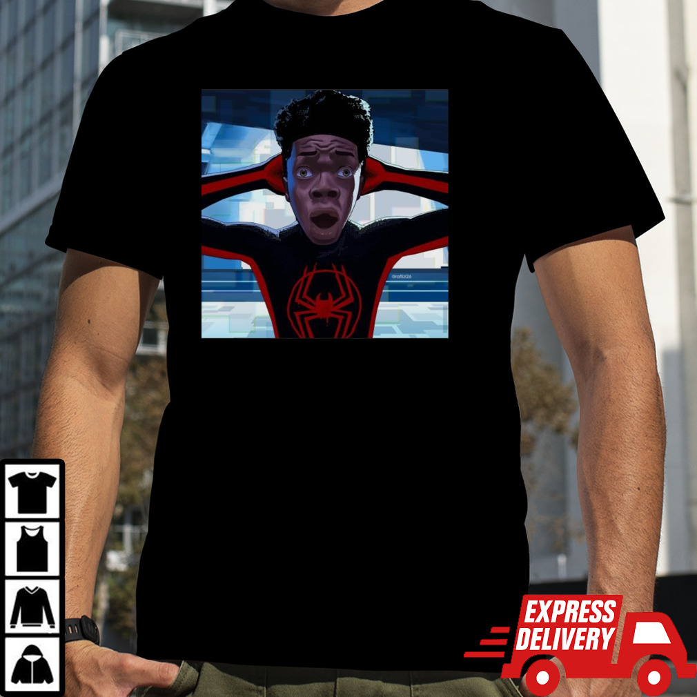 Spiderman Miles Morales When Kilometer Immorales Walks In shirt