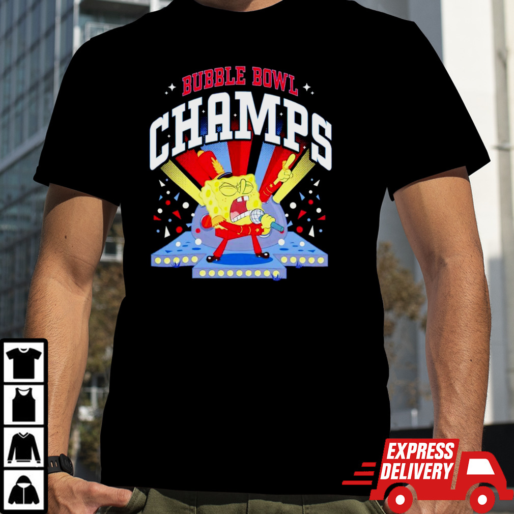 Spongebob Bubble Bowl Champs shirt