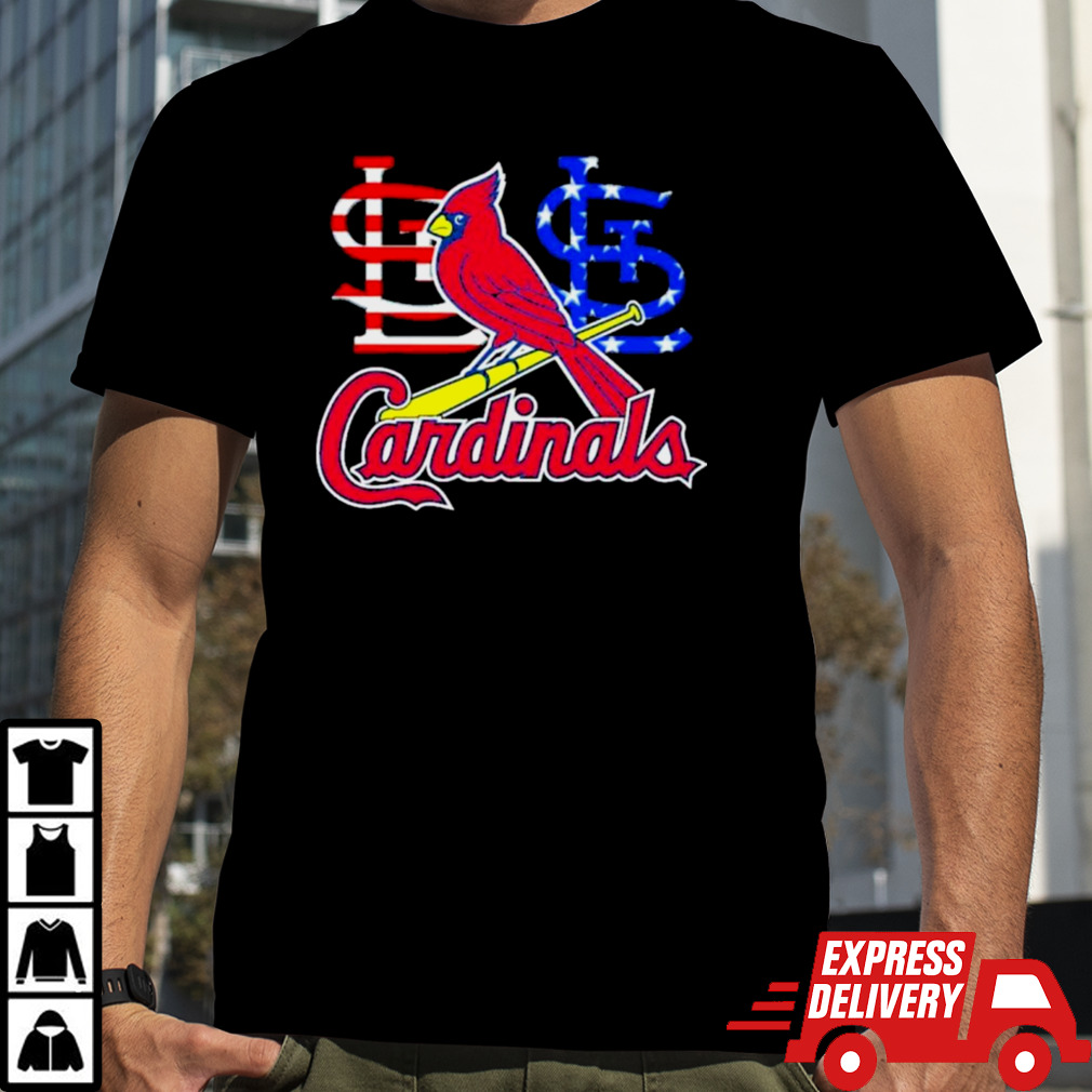 St Louis Cardinals Logo Independence Day Shirt