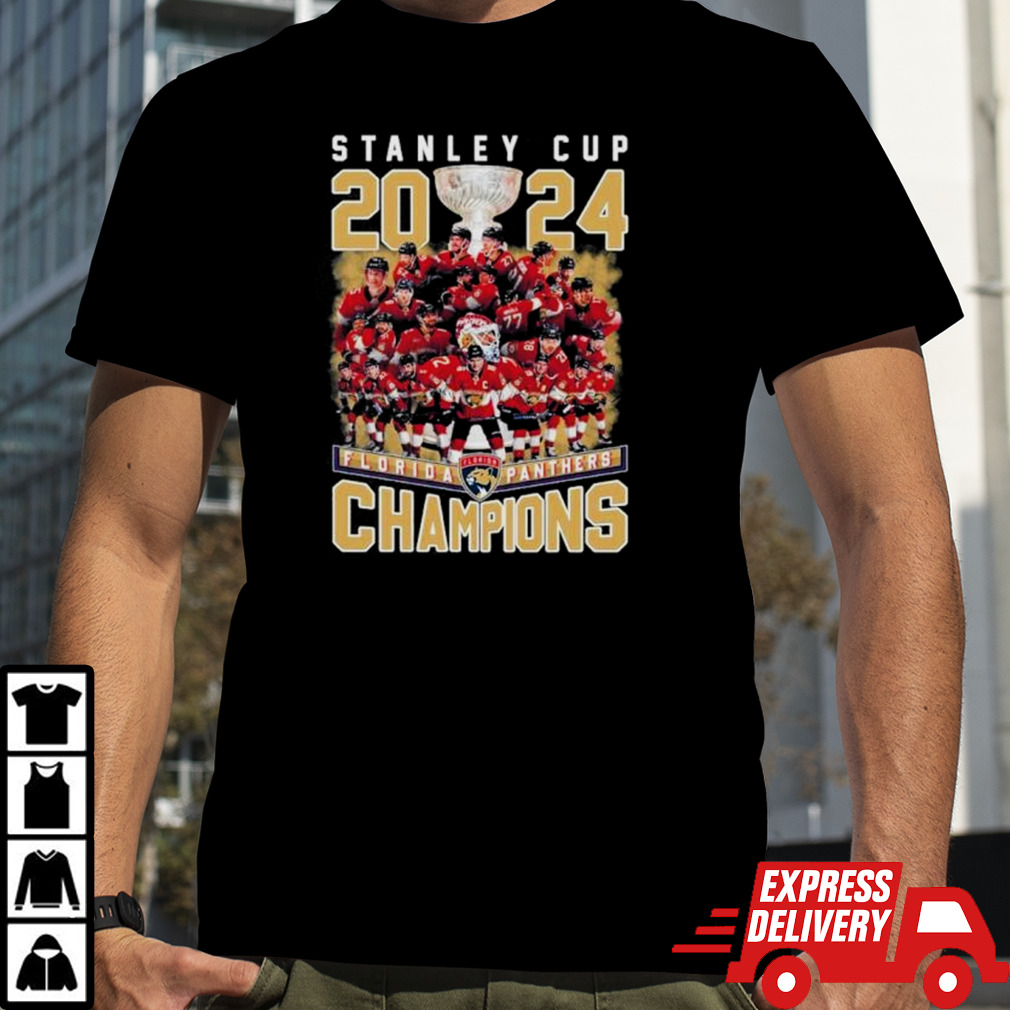 Stanley Cup 2024 Champions Florida Panthers Team shirt