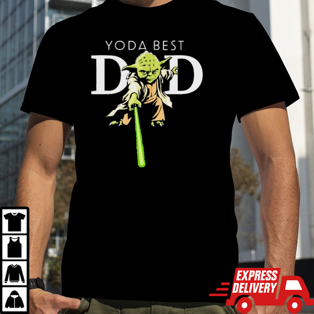 Star Wars Yoda Best Dad 2024 Shirt