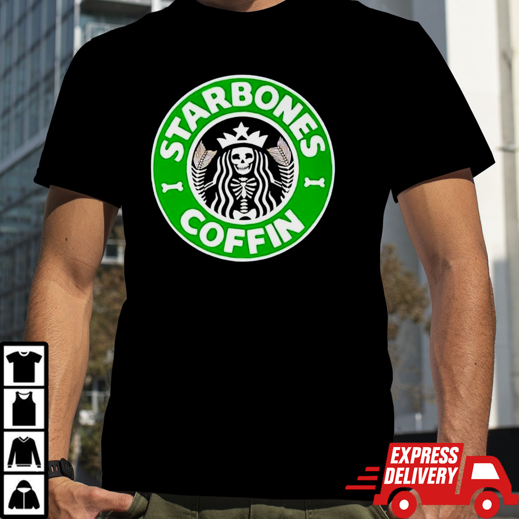 Starbones Coffin logo shirt