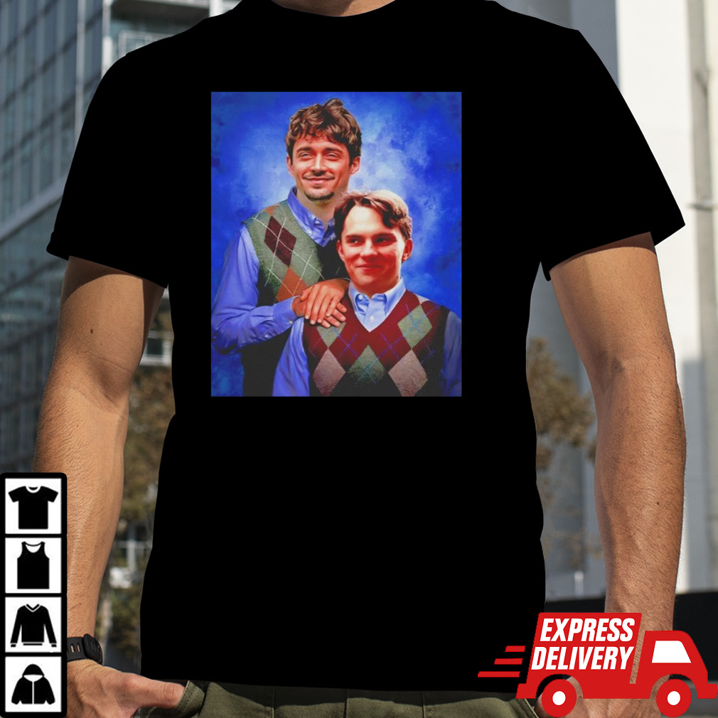 Step Brothers Charles Leclerc and Oscar Piastri shirt