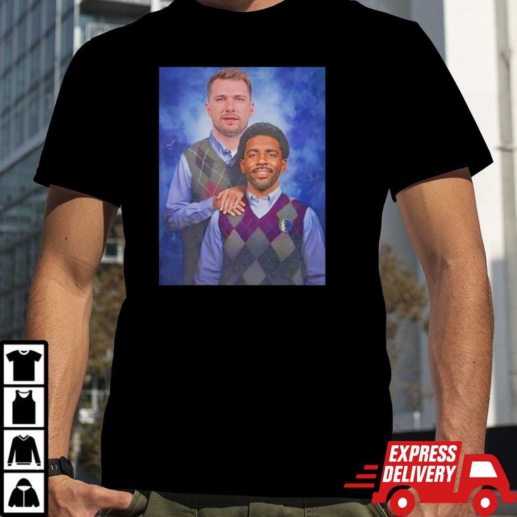 Step brothers Luka Doncic Kyrie Irving Dallas Mavericks shirt