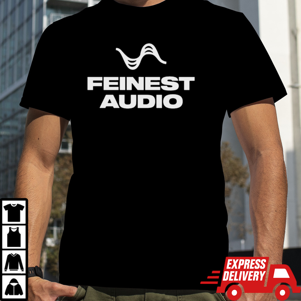 Stuart Feiner Wearing Feinest Audio Shirt