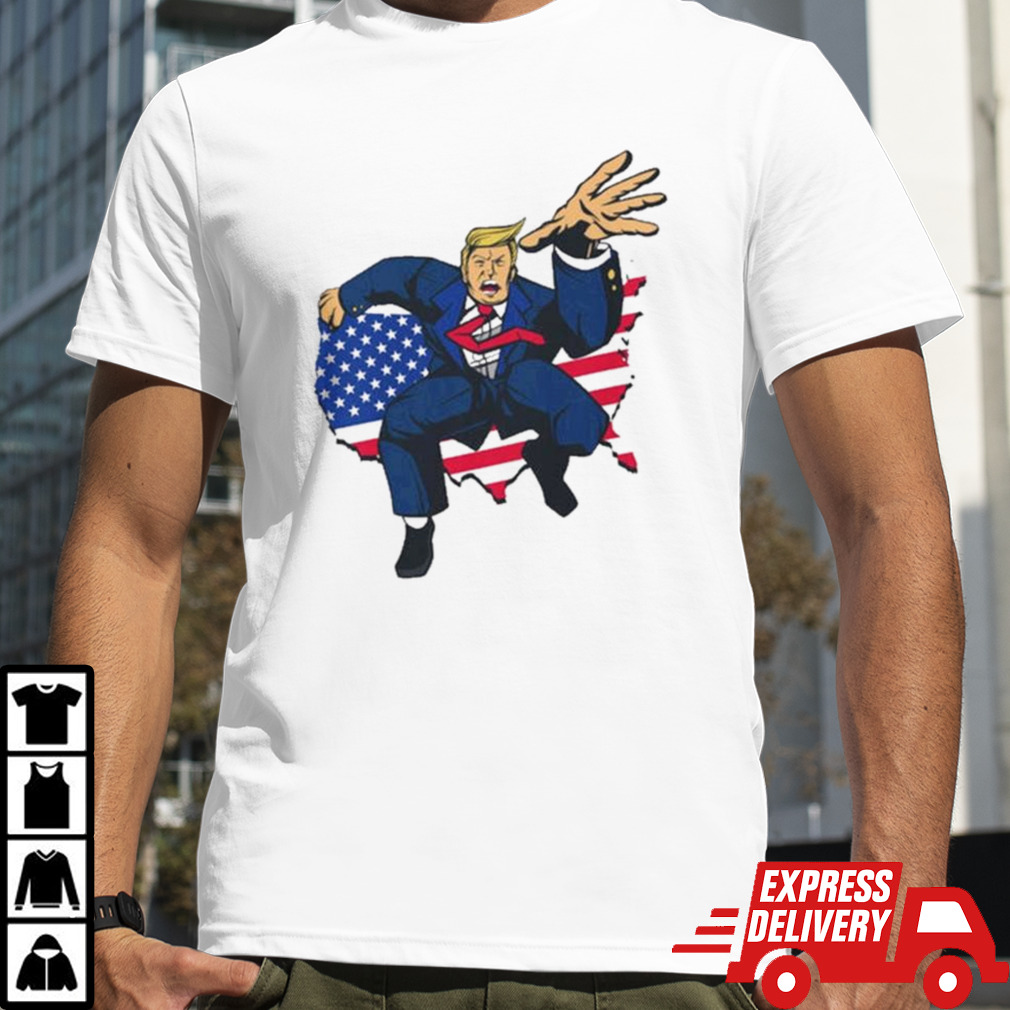 Comic Trump Garment-Dyed T-shirt