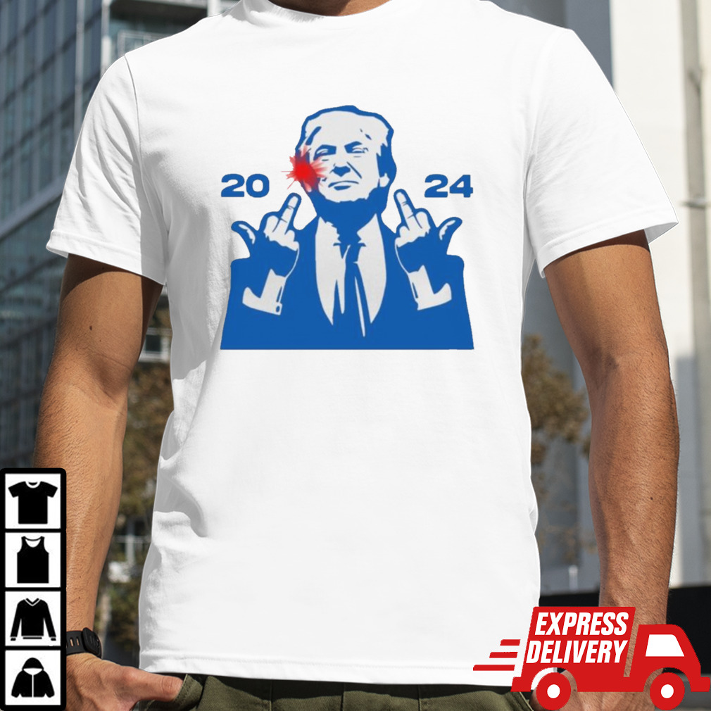 Dark Brandon REMIX Donald Trump Shot 2024 T-Shirt