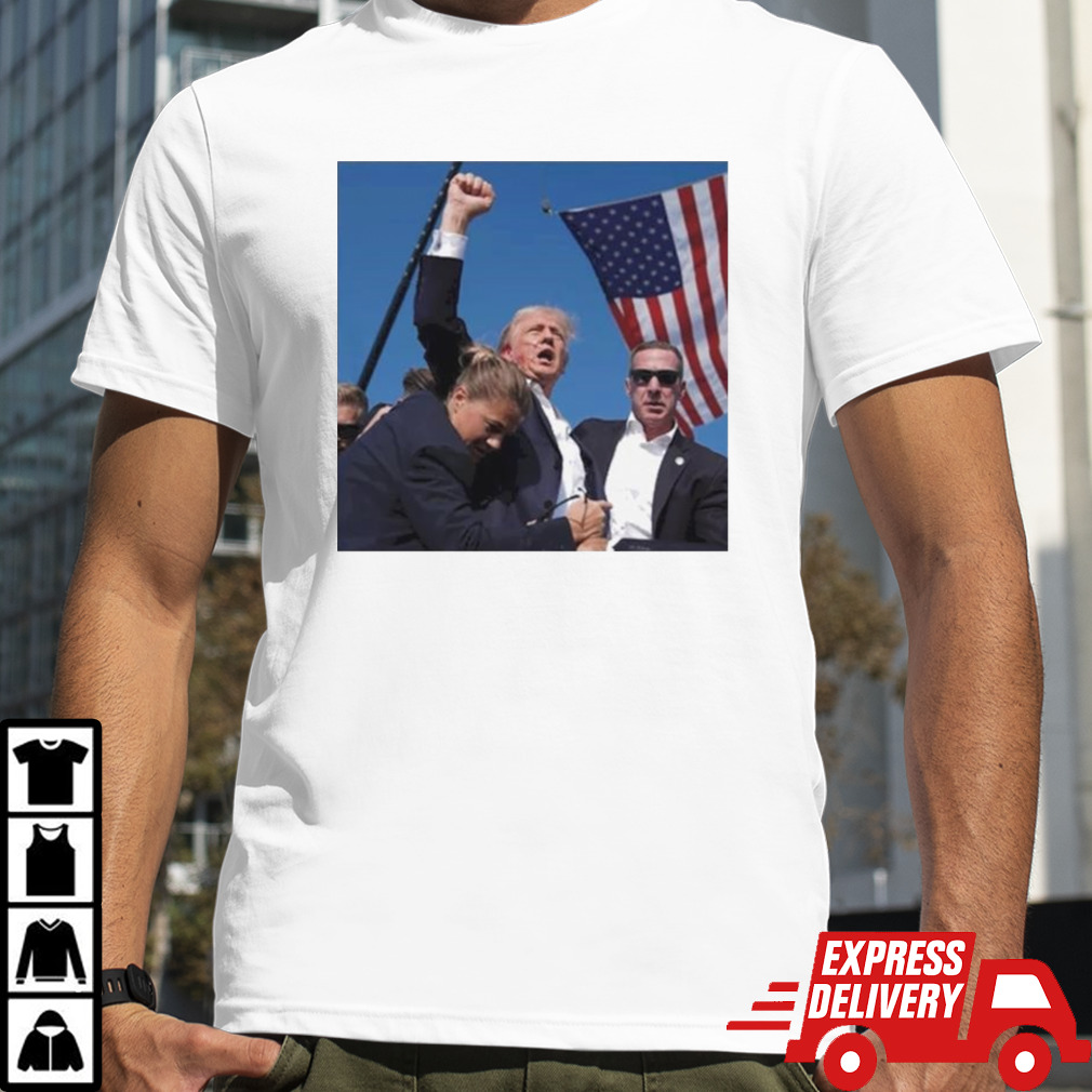 Donald Trump Fist Pump Donald Trump Shooting T-shirt