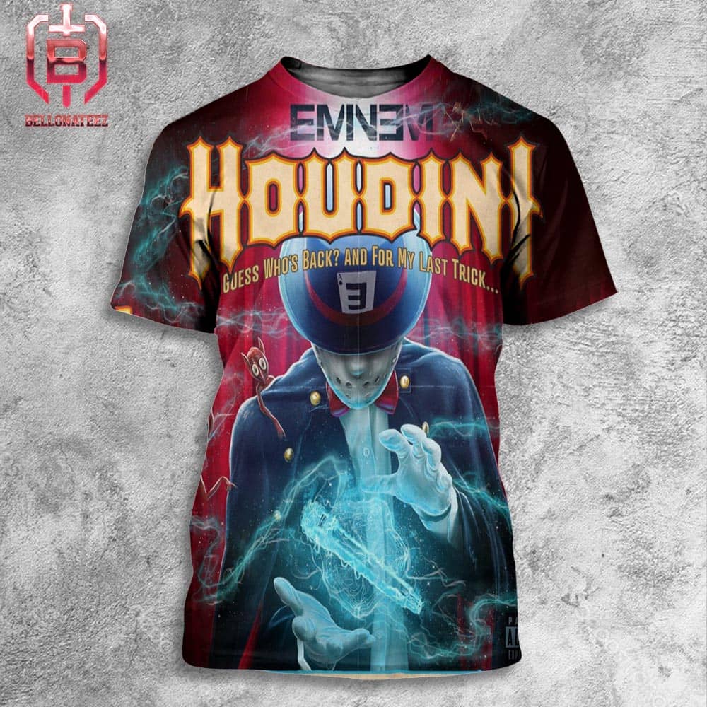 Eminem New Track Houdini Guess Who's Back And For My Last Track All Over Print Shirt