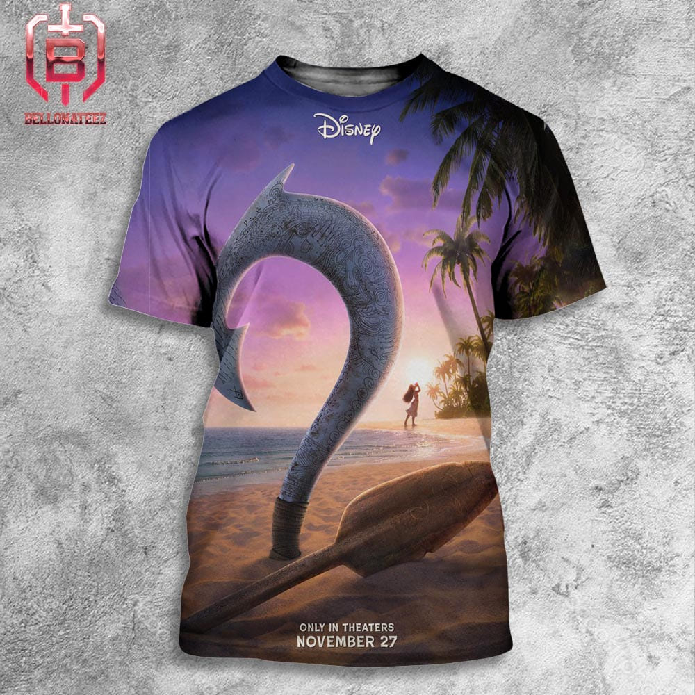 First Poster For Moana 2 Has Been Revealed Only In Theaters November 27th 2024 All Over Print Shirt