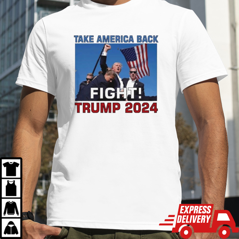 Never Surrender Trump Pennsylvania Rally Take America Back Trump 2024 T-shirt