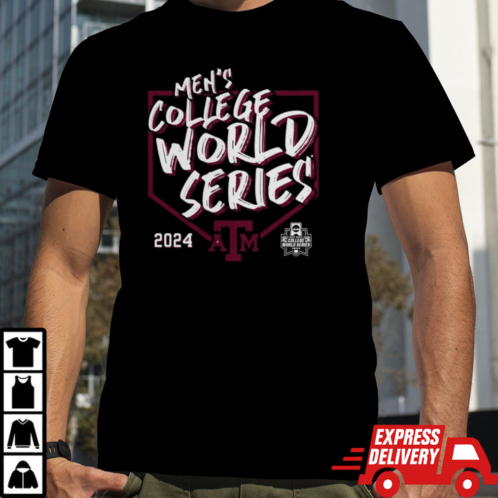 Texas A&M Aggies 2024 NCAA Men’s Baseball College World Series T-Shirt