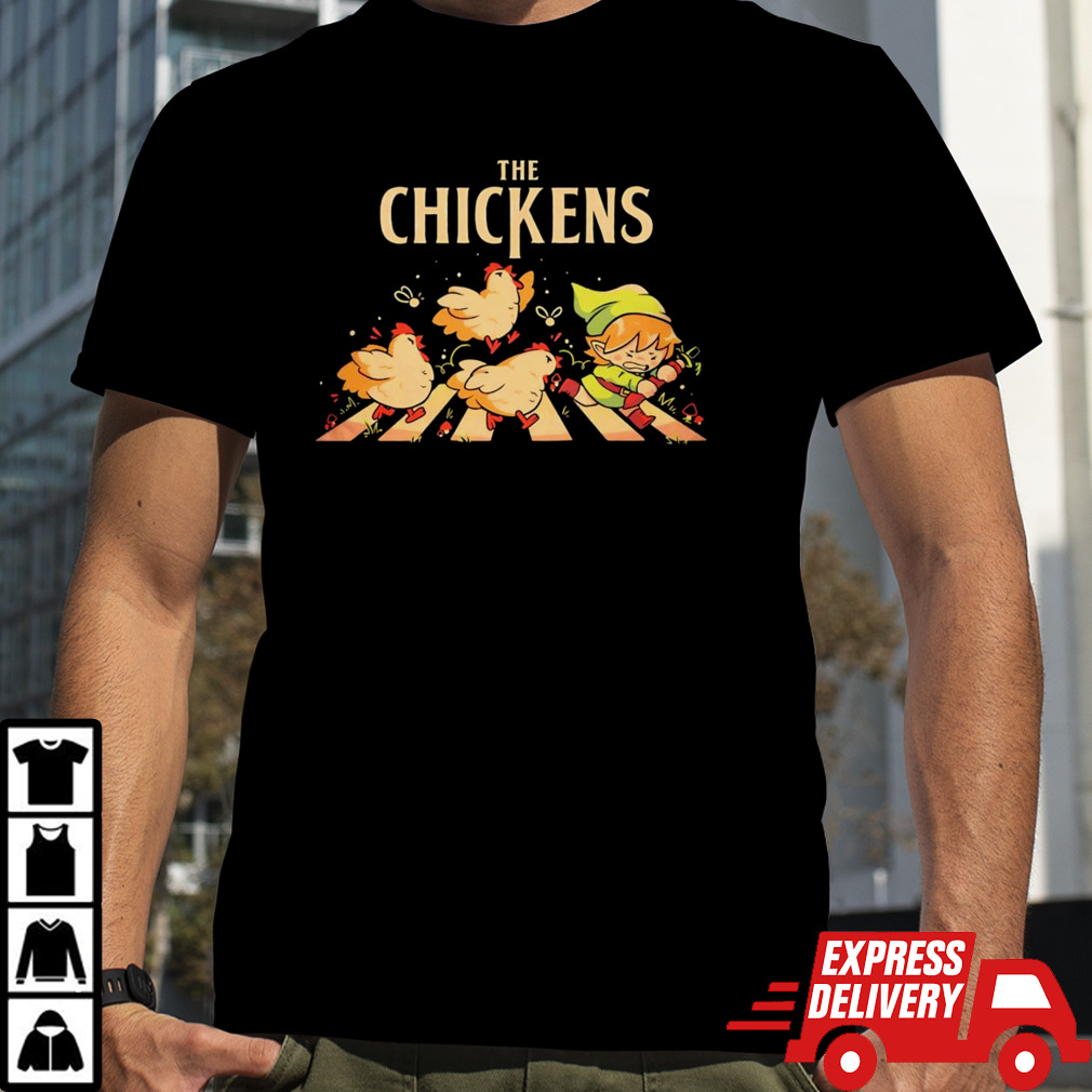 The Chickens Link and cuccos crossing Abbey Road shirt