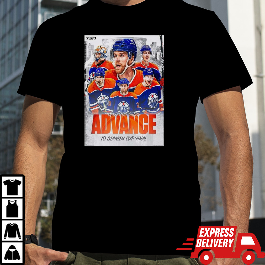 The Edmonton Oilers Have Advanced To The 2024 Stanley Cup Finals Poster T-shirt