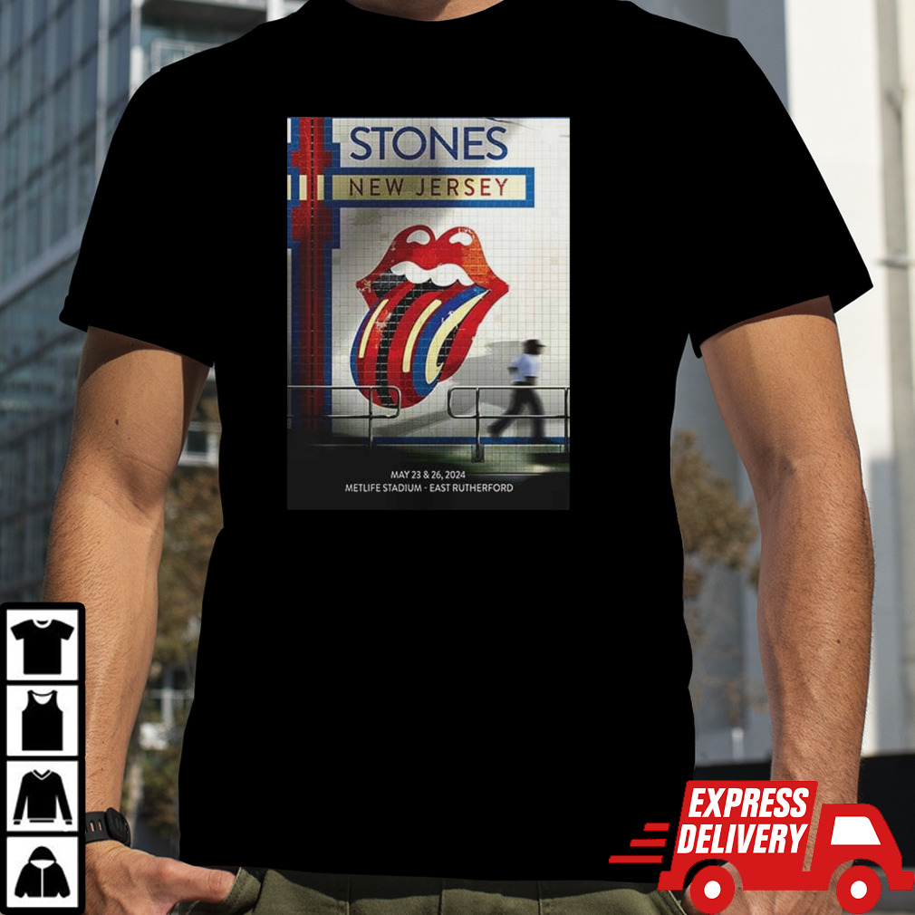 The Rolling Stones Show At Metlife Stadium East Rutherford On May 23 26 Hackney Diamonds Tour 2024 shirt