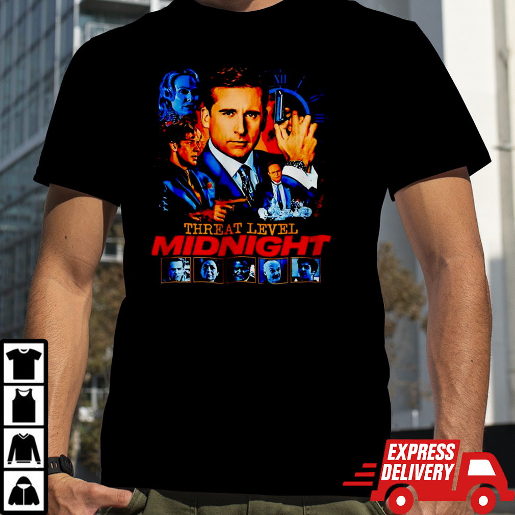 Threat Level Midnight retro shirt