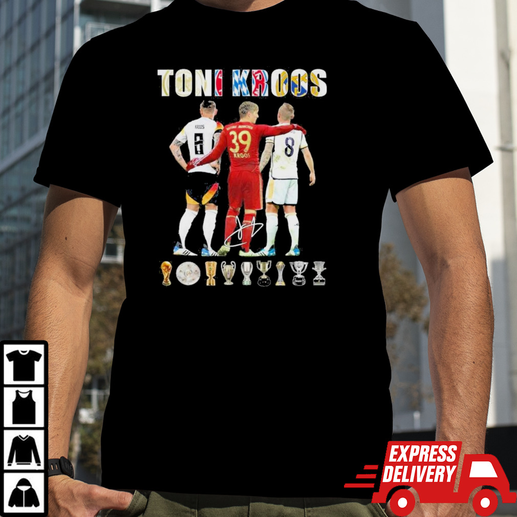 Toni Kroos Retirement With The Titles And Love T Shirt