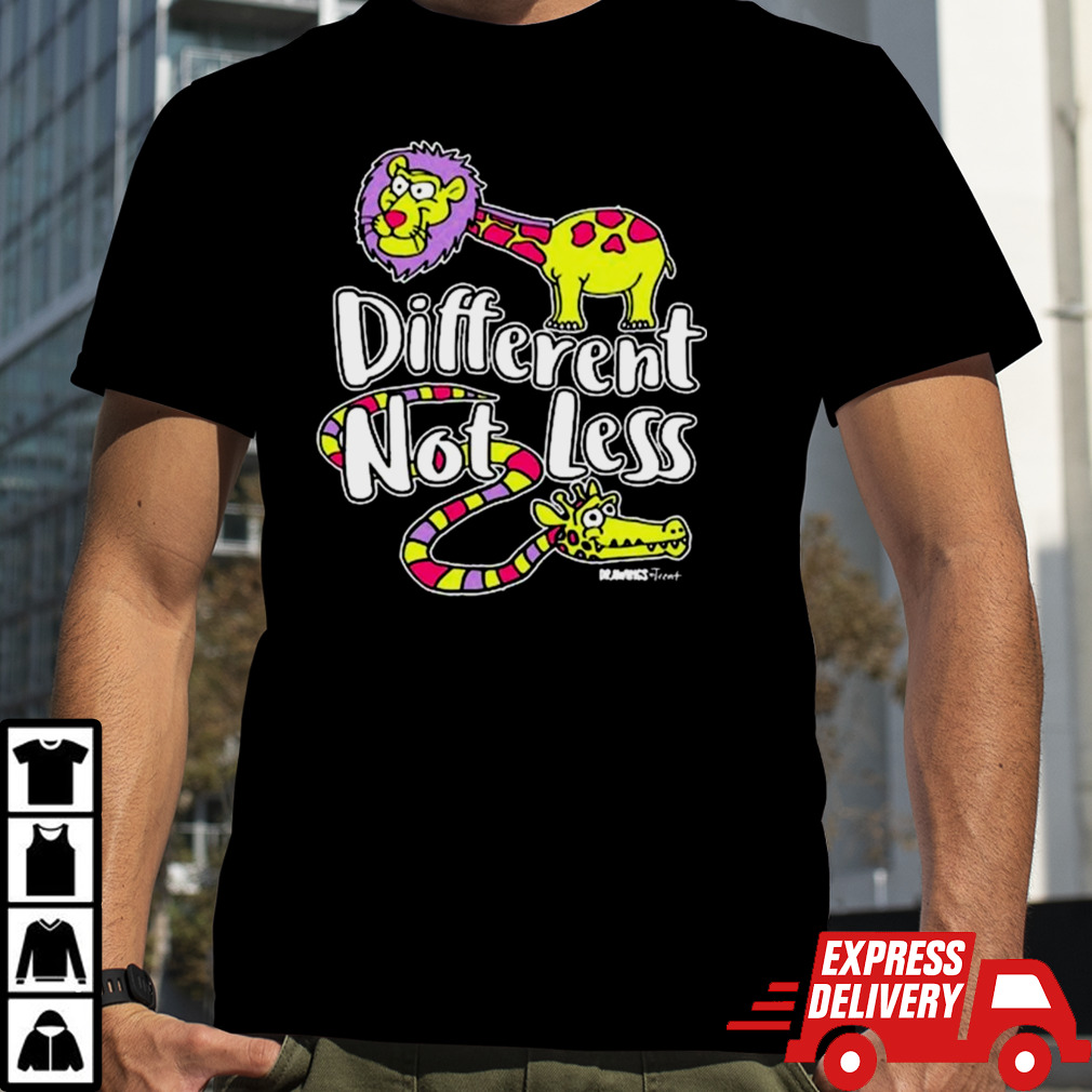 Trent Landreth Different Not Less Drawings By Trent Shirt