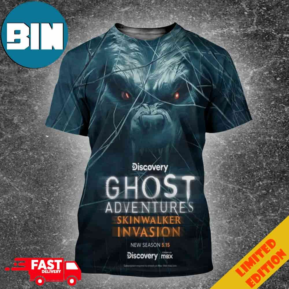 Ghost Adventures Series Film Premiere Special New Season On May 15 Discovery Max 2024 All Over Print Shirt