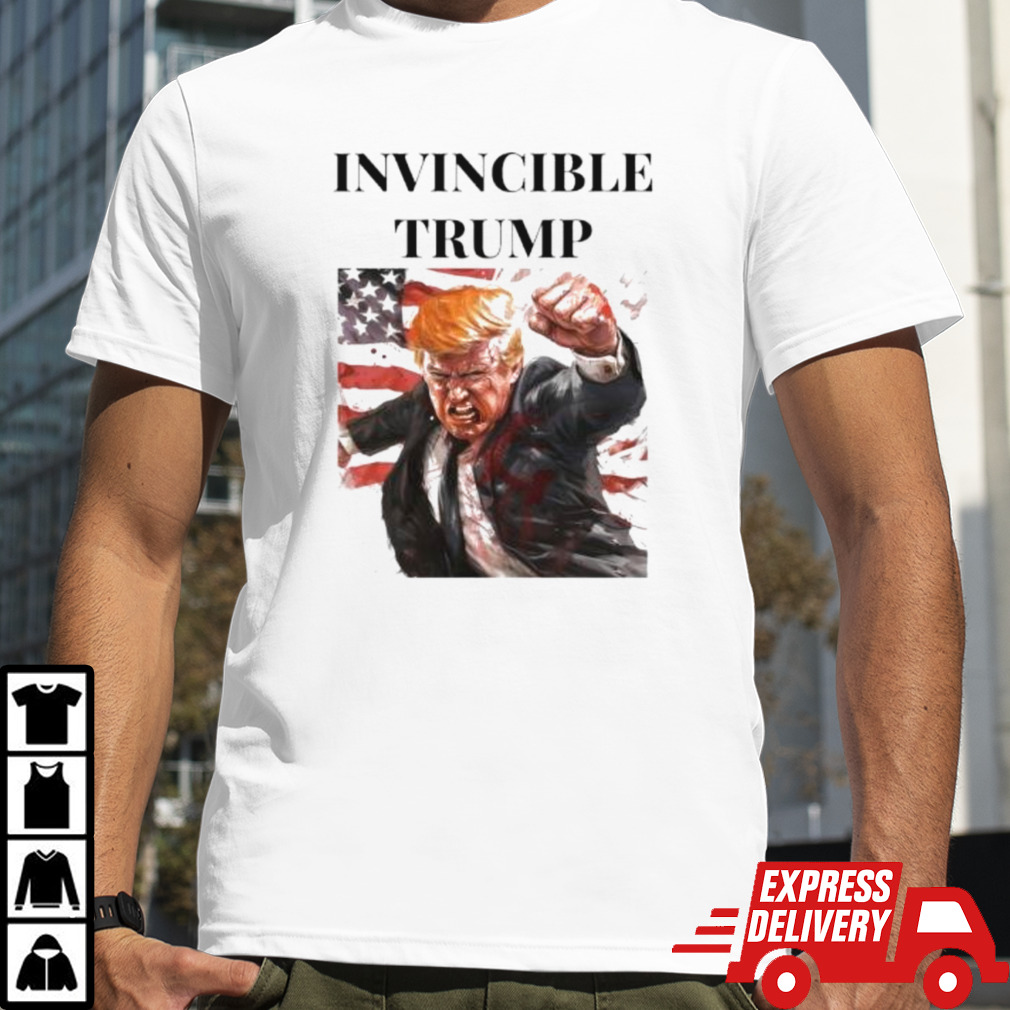 Invincible Trump Shot 2024 Shirt