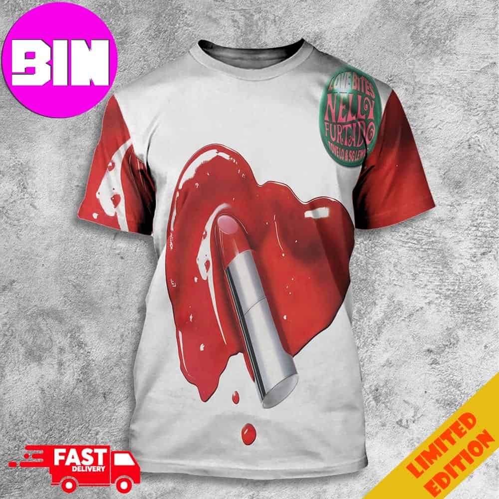 Love Bites By Nelly Furtado And Tove Lo And SG Lewis Official New Song 3D Unisex T-Shirt