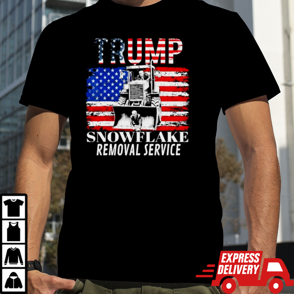 Trump Snowflake Removal Service Donald Trump 2024 T-Shirt