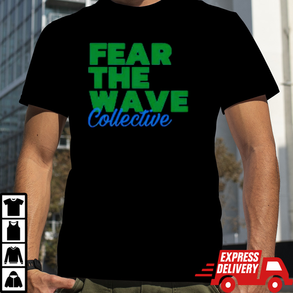 Tulane Green Wave fear the wave collective shirt