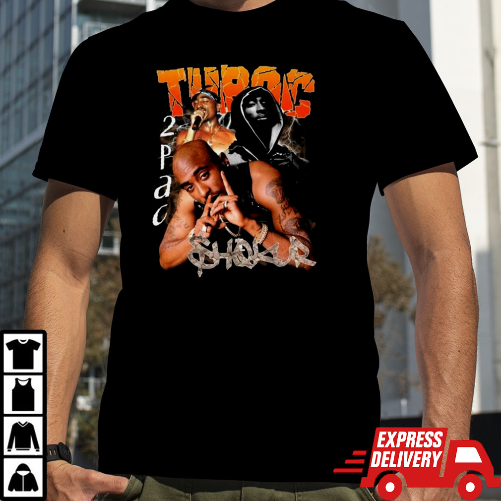 Tupac Shakur 2pac Makaveli The Rap Legend 2024 T-shirt