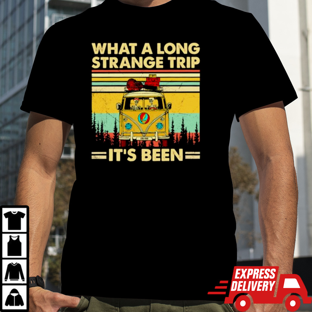 Vintage Grateful Dead What A Long Strange Trip It’s Been Shirt