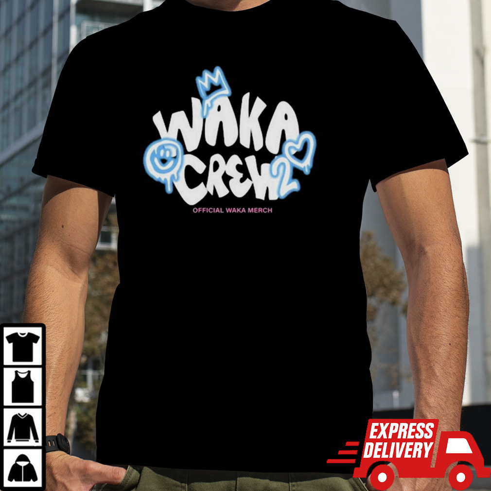 Waka Merch Waka Waka Crew Airbrushed Shirt