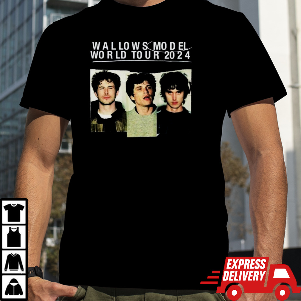 Wallows Model 2024 World Tour T-shirt