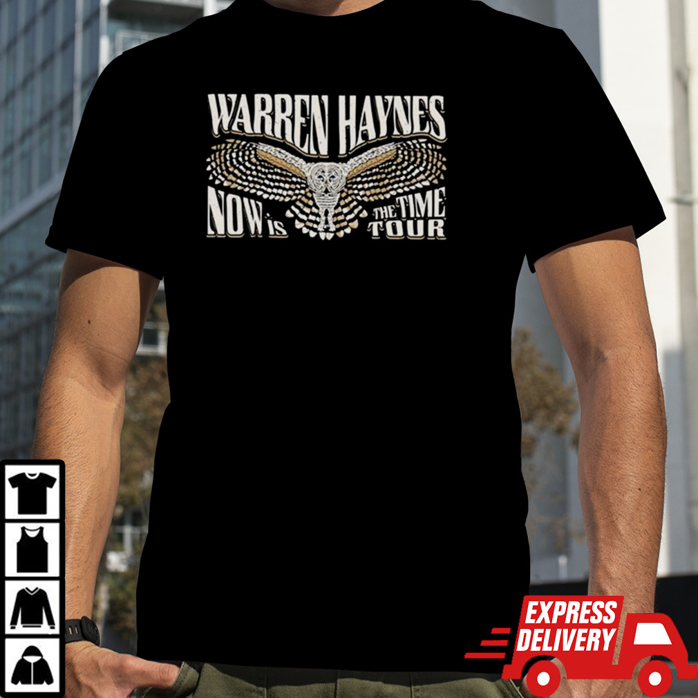 Warren Haynes Now Is The Time Tour 2024 Shirt