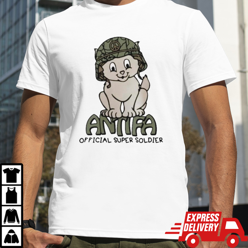 Antifa Official Super Soldier Renaissance Man T-shirt