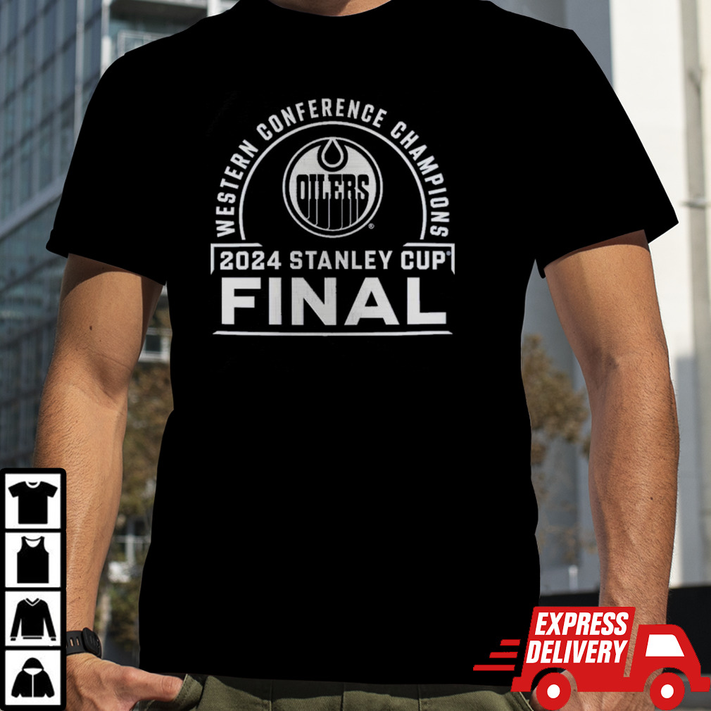 Edmonton Oilers 2024 Stanley Cup Playoffs Western Conference Champions Shirt