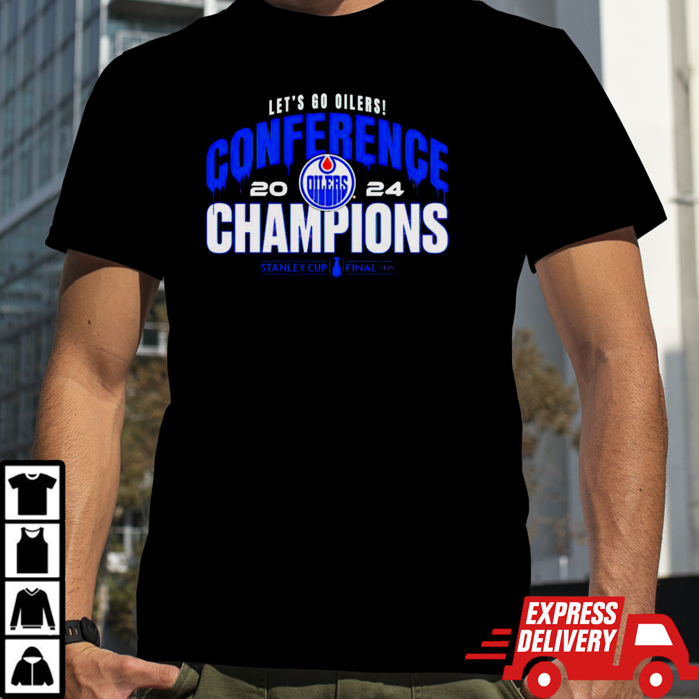 Edmonton Oilers let’s go Oilers 2024 Western Conference Champions shirt