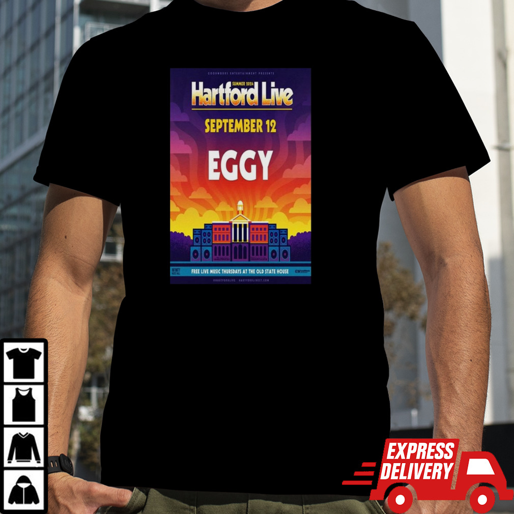 Eggy The Old State House Hartford CT September 12 2024 Poster Shirt