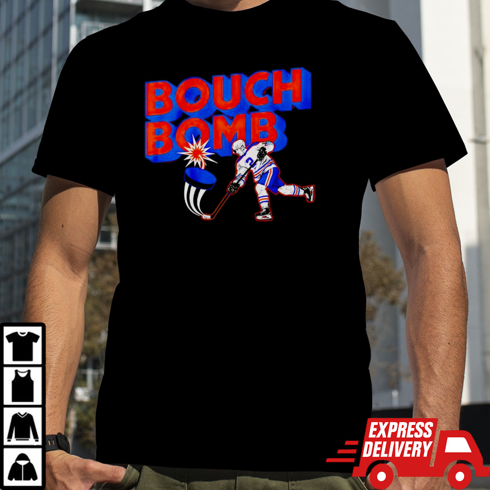 Evan Bouchard Edmonton Bouch Bomb shirt